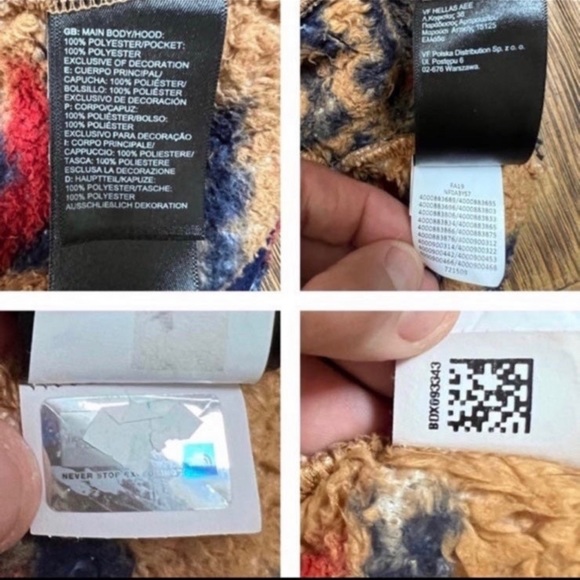 SOLD The North Face Campshire Pullover 1/4 Zip Fleece Hoodie - Picture 11 of 11